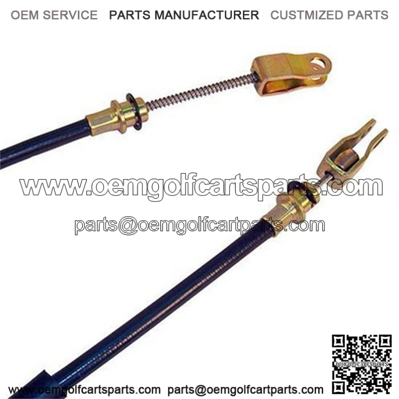 EZGO Brake Cable - Driver Side - 34 1/2" (Fits Electric 1990-1992, 2-cycle Gas 1990-1991)
