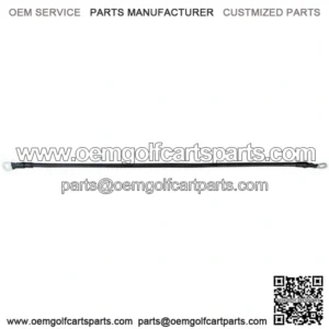 Golf Cart Battery Cable, 21" 4 gauge black Bag of 5