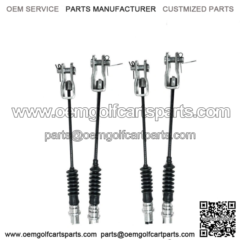 2pcs Club Car DS Brake Cable Set 1981-1999 Gas and Electric Golf Cart Parts 42"