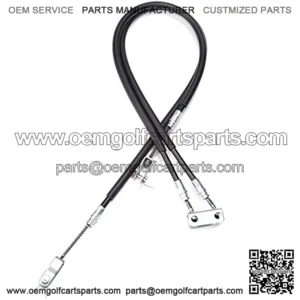 Golf Cart Brake Cable Stainless Steel Core for EZGO TXT 1994 & up or EZGO TXT Marathon Medalist, Golf Cart Driver & Passenger Side Brake Cable 70716-G03 70273-G03 70969-G03