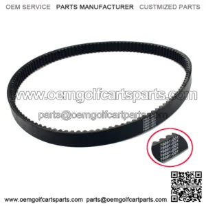 Golf Cart Clutch Drive Belt 75691-G01 for EZGO Gas ST480 04+ 1-1/8" W x 48" OD