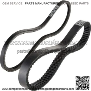 Golf Cart Clutch Drive Belt+Starter Generator Belt for Yamaha G2-G29 Drive Gas
