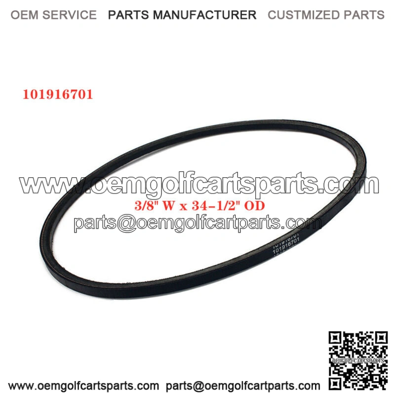 Starter Generator Belt for Club Car Golf Carts DS 97-22 Precedent Gas 101916701