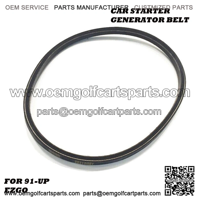 For 91-UP EZGO Golf Cart Starter Generator Belt 4 Cycle 26414G01 630587 By AALLC