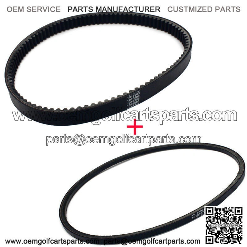 Drive Belt & Starter Generator Belt for Club Car DS 97-22 Precedent Gas Golf Car