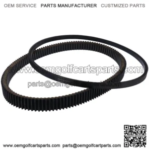 Drive & Starter Belt Set for EZGO RXV TXT Workhorse Golf Carts 606136 & 606138