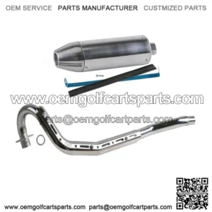 28mm Exhaust Pipe + Muffer Clamp For Honda CRF70 XR70 Dirt Pit Bike 110CC 125CC