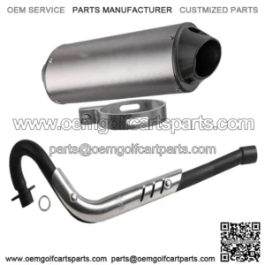 38mm Exhaust Head Pipe + Muffer For Honda CRF150 Motocross Pit Dirt Bike Quad