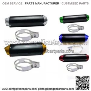 38mm Exhaust Muffler 125cc 140cc 150cc 160c Dirt Pit Bike Apollo Taotao Coolster