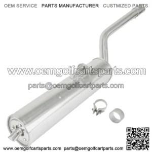 Complete Exhaust Muffler w/ Gasket fits Yamaha Grizzly 660 YFM660F 4X4 2002-2008