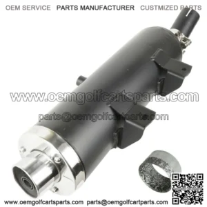 Exhaust Muffler W/ Spark Arrester for Yamaha Raptor 660R YFM660R 4X4 2002-2005