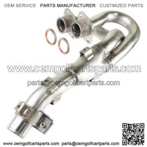 Exhaust Muffler Pipe w/ Gaskets fits Yamaha 5KM-14611-10-00 5KM-14611-00-00