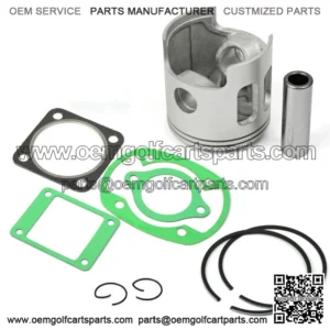 Piston Gasket Kit & Piston Ring For Yamaha G1 2-Cycle Gas Golf Cart 1978-1989