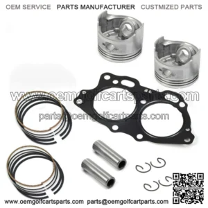 Piston & Ring Gasket For EZGO 4 Cycle Robin 295cc Gas Golf Cart 1991-up STD