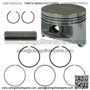 Yamaha G22/ G29/ DRIVE Piston and Piston Ring Assembly - Standard (For Gas 2003+)