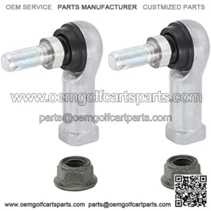 Golf Cart Left Right Thread Tie Rod End Kit, Set of (2) Tie Rod End, for Club Car DS & Carryall 2009-up golf cart gas or electric models, OEM# 102022601 102022602 102288301