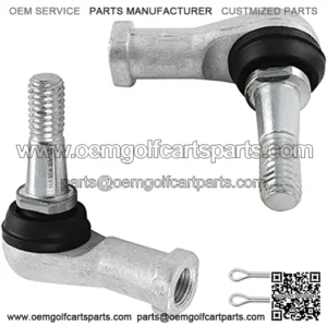 Golf Cart Ball Joint Kit Tie Rod End for EZGO TXT 2001-up Electric or Gas Golf Cart Driver and Passenger Side 70902-G01 70902-G02 (2 PCS)