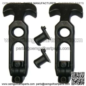 Cargo Bed Replacement Latch Set (2) for Golf Carts with Cargo Bed