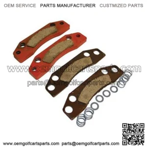 Golf Cart Disc Brake Pads - Replacement Set of 4