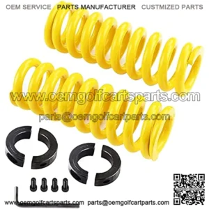 Yamaha G29 Shock Springs Heavy Duty Rear Coil Spring Fits for Golf Cart G14, G16, G19, G20, G22, G29 Yamama Golf Carts Jake's Spring(2PCS) in Blue/Black/Yellow/Red