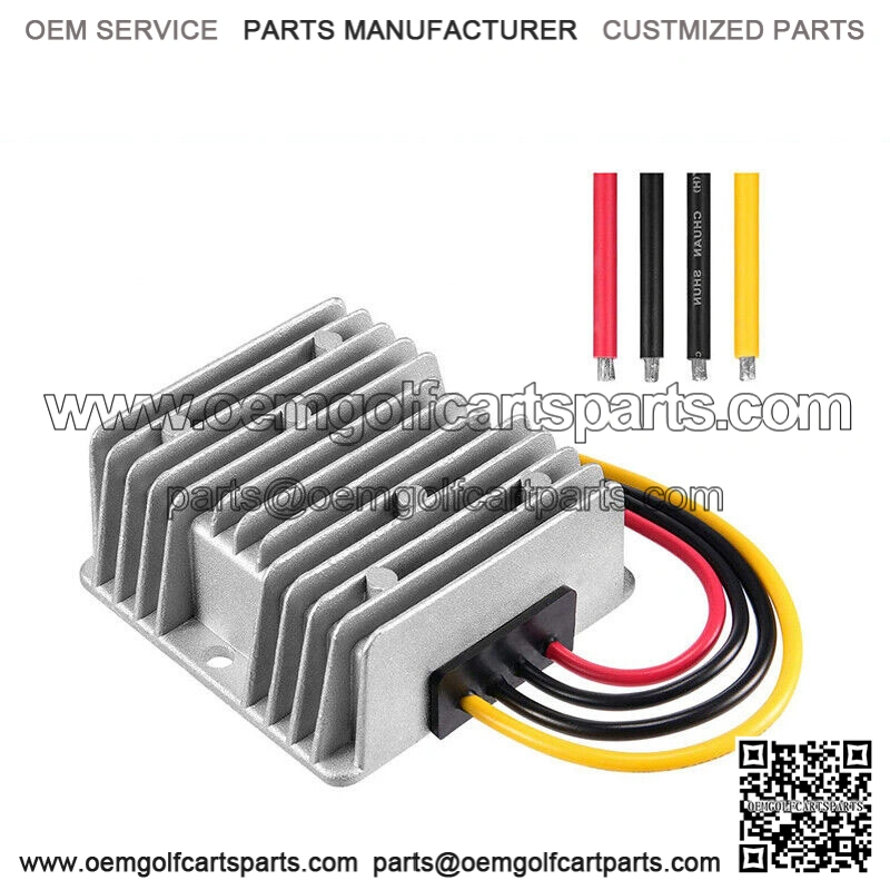 Voltage Reducer Power Regulator DC 48V/36V 20 Amp To 12V For Golf Cart Club Car