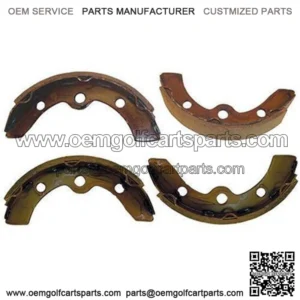 EZGO Marathon/ TXT/ Medalist Brake Shoes - Set of 4 (Fits 1987-1996, 2009.5+)