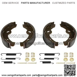 EZGO Golf Cart Brake Shoes & Spring Kit TXT Medalist 1997-Up, 4266
