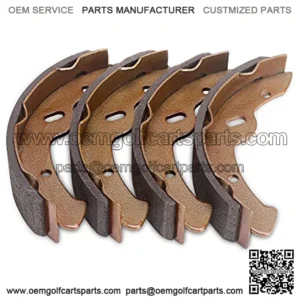 Brake Shoes for EZGO TXT 1997-2009.5, EZGO RXV Gas 2008-up, Workhorse 1996+, Yamaha G9-G28 1994-2006 Golf Cart, Cushman Columbia Motrec Melex etc. OEM# 27943G01 70794G01 70795G01