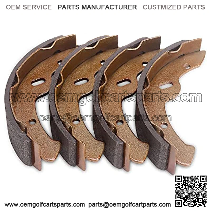 Brake Shoes for EZGO TXT 1997-2009.5, EZGO RXV Gas 2008-up, Workhorse 1996+, Yamaha G9-G28 1994-2006 Golf Cart, Cushman Columbia Motrec Melex etc. OEM# 27943G01 70794G01 70795G01