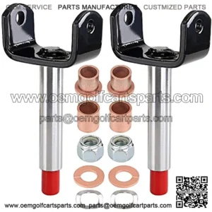 Golf Cart Front End King Pin Repair Kit for Club Car DS 1981-Up,OEM# 1016386 1010150 1016389 8067 7048??2 Pack??