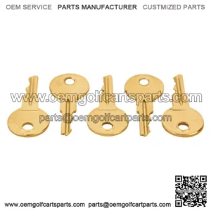 EZGO KEY FOR ALL STOCK EZGO GOLF CARTS (SET OF 5)