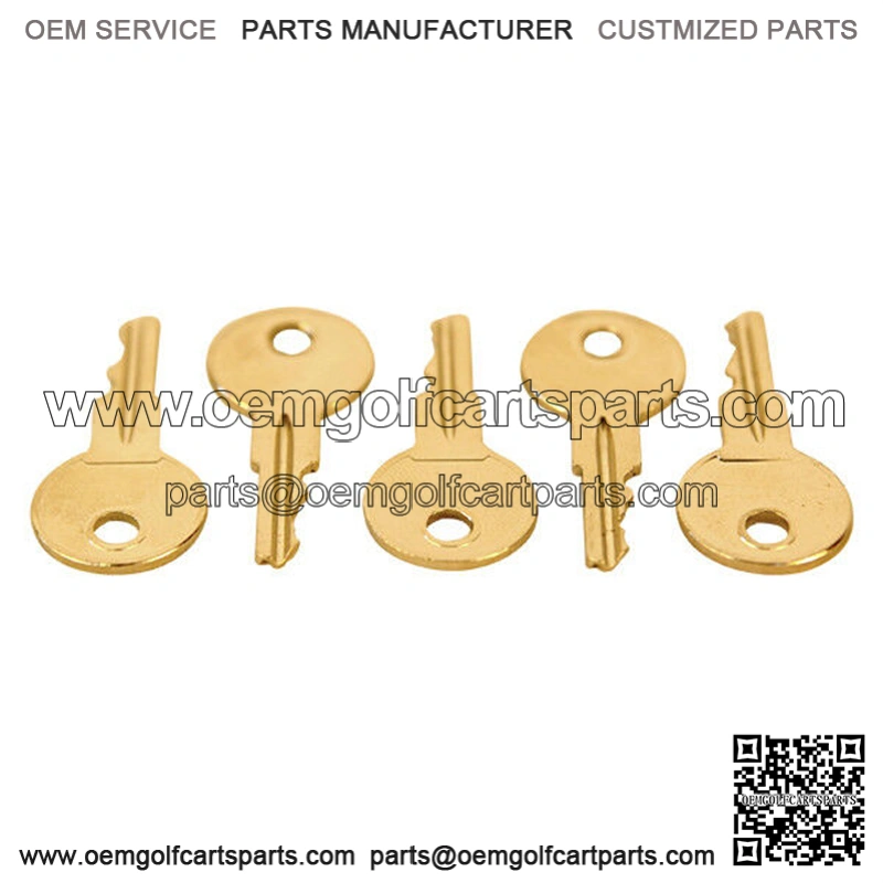 EZGO KEY FOR ALL STOCK EZGO GOLF CARTS (SET OF 5)