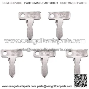 5 PCS Ignition Key for Club Car Precedent Golf Cart 1012505 AM10079 Nivel 1920