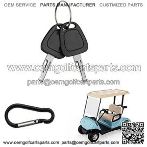 Universal EZGO Replacement Golf Cart Keys for EZGO 1982-up Electric and Gas, 2/4/6/8/10 PCS, OEM# 17063-G1 605946 611282 606993 609680 609692