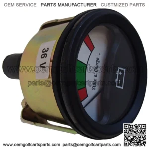36 Volt Meter Battery Gauge For Club Car EZGO Fits Yamaha Golf Carts Analog