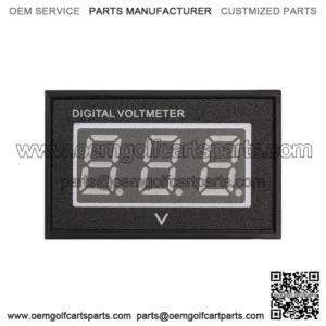 Digital Voltage Meter Battery Volt Gauge for Golf Cart Club Car EZ Go RXV Yamaha