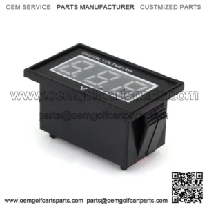 Digital Voltage Meter Battery Volt Gauge for Golf Cart Club Car EZGo Yamaha 48V