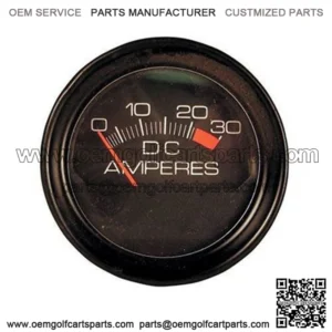 EZGO Charger 30A Round Ammeter