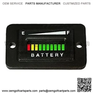 For Club Car Battery Indicator Golf Cart Parts Black LED Hot High Quality