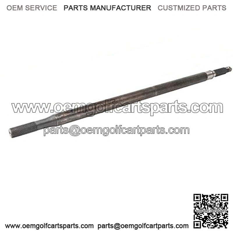 Golf Cart Driver Side/Passenger Side Rear Spline Axle Shaft fit EZGO RXV Electric 2008 UP, Replace OEM 620337, 614208, 620341, 614209