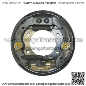 Passenger Side Brake Assembly w/ Brake Shoes (Works on most EZGO, Club Car, and Yamaha Carts)