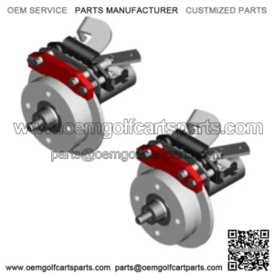 Rear Disc Brake Kit for EZGO LIFTED Electric Golf Carts 1982+