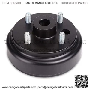 Large Hole Fine Splined Brake Drum for 4 Cycle Gas 1991-Up EZGO Golf Carts 21807-G1