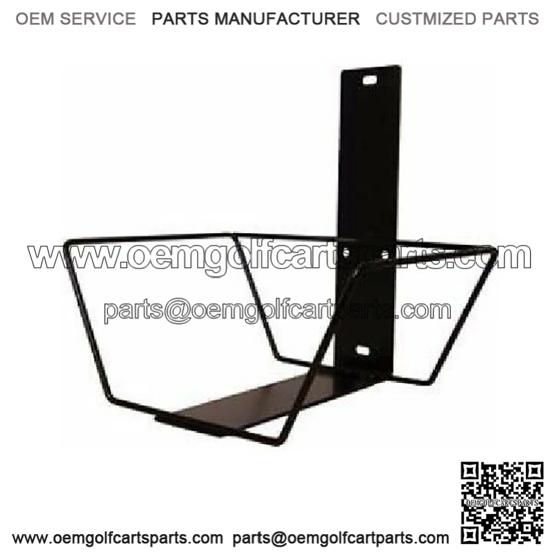 Golf Cart 12 Quart Cooler Black Mounting Bracket Only for EZGO TXT