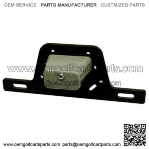 Club Car, EZGO, Yamaha Golf Cart  License Plate Light & Bracket Universal
