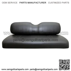EZ-GO TXT / Medalist Black Vinyl Golf Cart Seat Cover Set (Fits 1994-Up)
