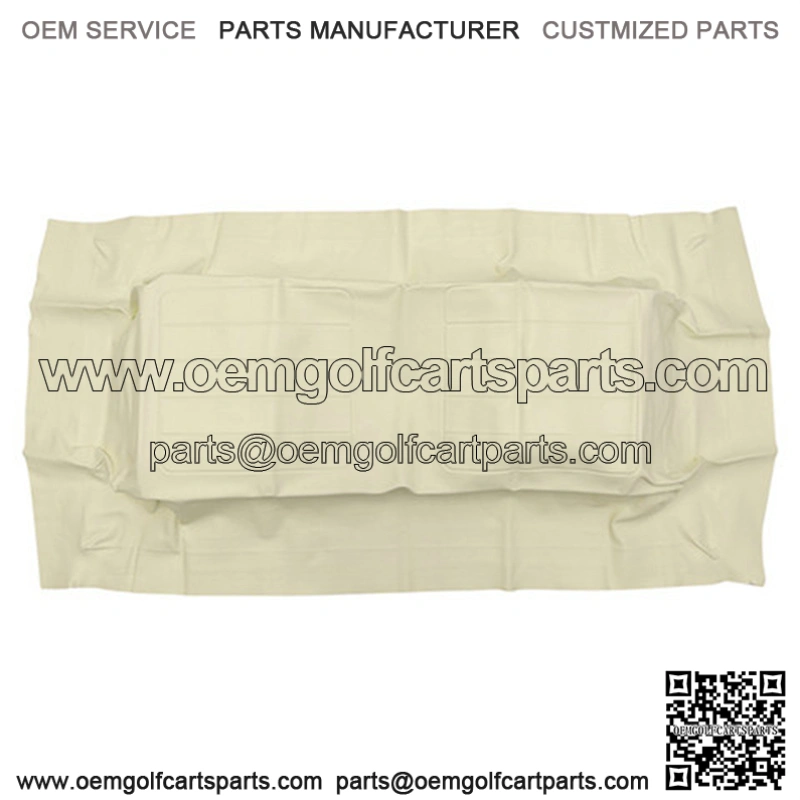 Yamaha G2 thru G9 Golf Cart Seat Covers, Factory Replacement Seat BOTTOM Cover - IVORY