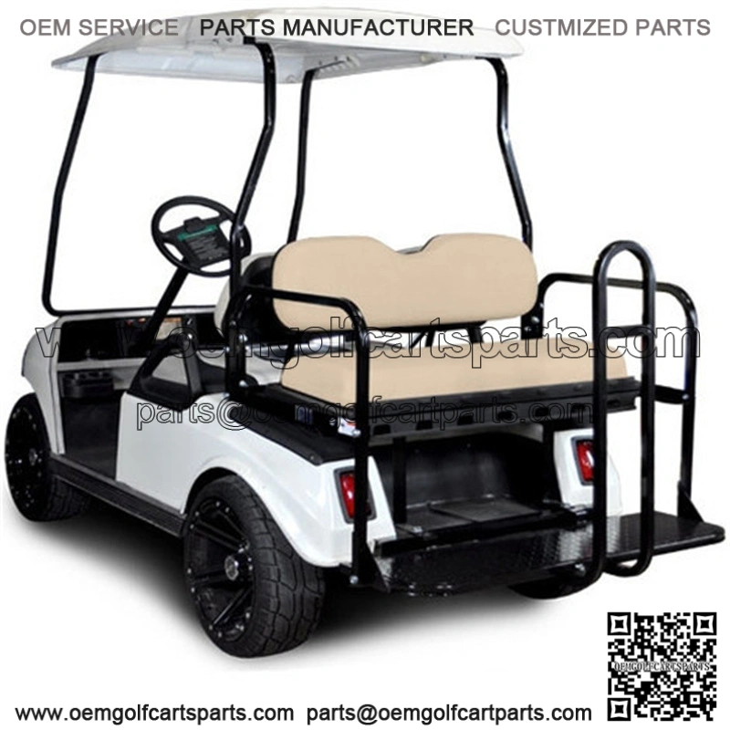 Club Car Mach3 Rear Seat - Flip Seat w/ Cargo Bed (Choose Your Color, Fits all Club Car Models)