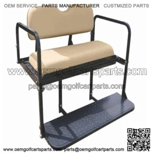 Rear Seat Kit- Tan for EZGO TXT Golf Carts 1995+