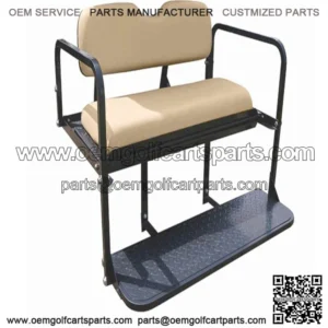 Rear Seat Kit- Stone for EZGO RXV Golf Carts 2008-2015